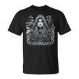 Dark Goddess The Morrigan ケルト女神 ダークペイガンレイヴン Tシャツ