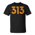 Detroit 313 Tシャツ