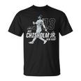 Dynamic Pose Jazz Chisholm Jr New York Baseball Mlbpa Tシャツ