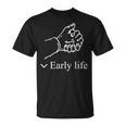 Early Life Hand メンズ レディース Tシャツ