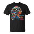 Education Is Freedom Girl Magic Books Hair T-Shirt Education Is Freedom Girl Magic Books Hair T-Shirt