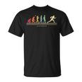 The Evolution Of Man アメリカンフットボール選手 Tシャツ