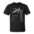 F-16 バイパー ファイティング ファルコン ジェット戦闘機仕様 Tシャツ