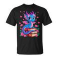 Fantasy Dragon Reading Books Bookworm T-Shirt
