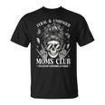 Feral And Unhinged Moms Club Mom Skeleton Coffee T-Shirt