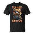 Fuchspruch Bin Halt Ein Fuchs Fuchsliebhaberchlau Füchse T-Shirt