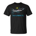 Aerospace How Planes Fly Air Magic Flight Crew Tシャツ