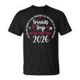 Friends Trip 2026 Travel Vacation Friends Night Out T-Shirt