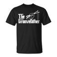 The Groovefatherintage Drumsドラミングバンドドラマー Tシャツ