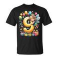 Hada 9º Cumpleaños Para Niño Niña 9 Años Noveno Nueve Hada Camiseta unisex