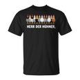 Herr Der Hühner T-Shirt