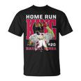 Home Run King Marcell Ozuna Atlanta Mlbpa Tシャツ