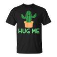 Hug Me 面白い サボテン ユーモア ギフト Tシャツ