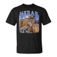 Hyrax Fire Meme Animal Lover ユーモア ロック ハイラックス Tシャツ