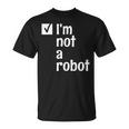 I'm Not A Robot Aiゲーマー Tシャツ