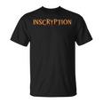Inscryptionサイコホラーカードゲームハロウィン怖い Tシャツ