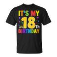 It's My 18歳の誕生日プレゼント。18歳のティーンの男の子と女の子に。 Tシャツ