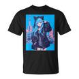 Japanese Anime Girl 日本のアニメの女の子 Tシャツ