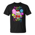 Just A Girl Who Loves Candy、レインボースイーツテスターギフト Tシャツ
