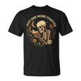 Just One More Chapter Book Lover Bookish Reading Skeleton T-Shirt Just One More Chapter Book Lover Bookish Reading Skeleton T-Shirt
