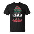I Just Like To Read Reading's My Favorite Xmas Book Club Fan T-Shirt I Just Like To Read Reading's My Favorite Xmas Book Club Fan T-Shirt
