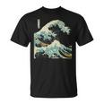 Katsushika Hokusai The Great Wave Off Kanagawa Tシャツ