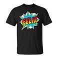 Kids Boys Felix Comic Book Superhero Name T-Shirt Kids Boys Felix Comic Book Superhero Name T-Shirt