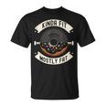 Kinda Fit Mostly Fat Fitness 面白いジムワークアウト Tシャツ