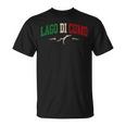 Lac De Côme Lago Di Como Italieacancesouvenir T-Shirt