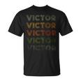 Love Heartictor グランジヴィンテージスタイル ブラック ビクター Tシャツ
