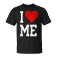 I Love Me ハートセルフラブセルフ受容i Love Me Tシャツ