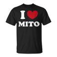 I Love Mito ミト大好き Tシャツ