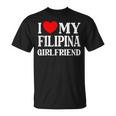 I Love My Filipina Girlfriend デザイン Best Boyfriend Tシャツ