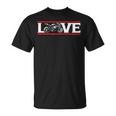 Love To Ride レース スポーツバイク ストリートバイク オートバイ Tシャツ