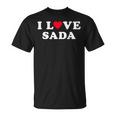 I Loveada マッチング 彼女&彼氏 佐田名 Tシャツ