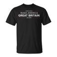 Make America Great Britain Again シャツ 面白い英国tシャツ Tシャツ