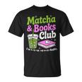 Matcha & Books Green Tea Lover ICES Matcha Latte T-Shirt