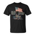 May We Never Forget Freedom Isnt Free アメリカ国旗 ベテラン Tシャツ