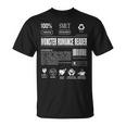 Monster Romance Reader Smut Label Bookish Smutty Book Merch T-Shirt Monster Romance Reader Smut Label Bookish Smutty Book Merch T-Shirt