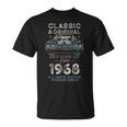 Nacido En 1968 Muscle Car 58 Cumpleaños Camiseta unisex