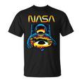 NASA Astronaut In Space Hole Comic Book Style Geek T-Shirt
