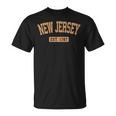 New Jersey Classic Buffintage Text Est1787 Tシャツ