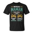 Niveau Maman Débloqué 2027 Annonce Grossesse Maman Geek T-Shirt