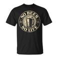 No Beer No Life ヴィンテージドリンク ビール愛好家 ビールファン向け Tシャツ