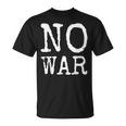 No War 平和 平和の鳩 アゲンストウォー 愛 No War Tシャツ