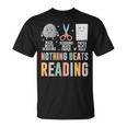 Nothing Beats Reading Rock Paper Scissors Books Lover T-Shirt