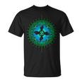 Om Psytrance Goa Psy Rave サイケデリックフェスティバルギフトアイデア Tシャツ