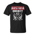 Österreich Eishockey Fan Trikot Österreich Hockey Teamupporter T-Shirt