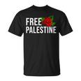Palestine Free Palestine Free Gaza Palestine Flag Arabic Tシャツ