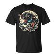 Panther トラディショナル タトゥー アーティスト インク入り タトゥー入り Tシャツ